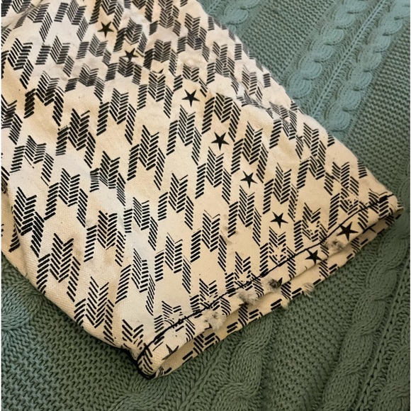 Thesaintssinphony | OOAK Star Pattern Handcrafted Distressed Studded Denim - Picture 11 of 13